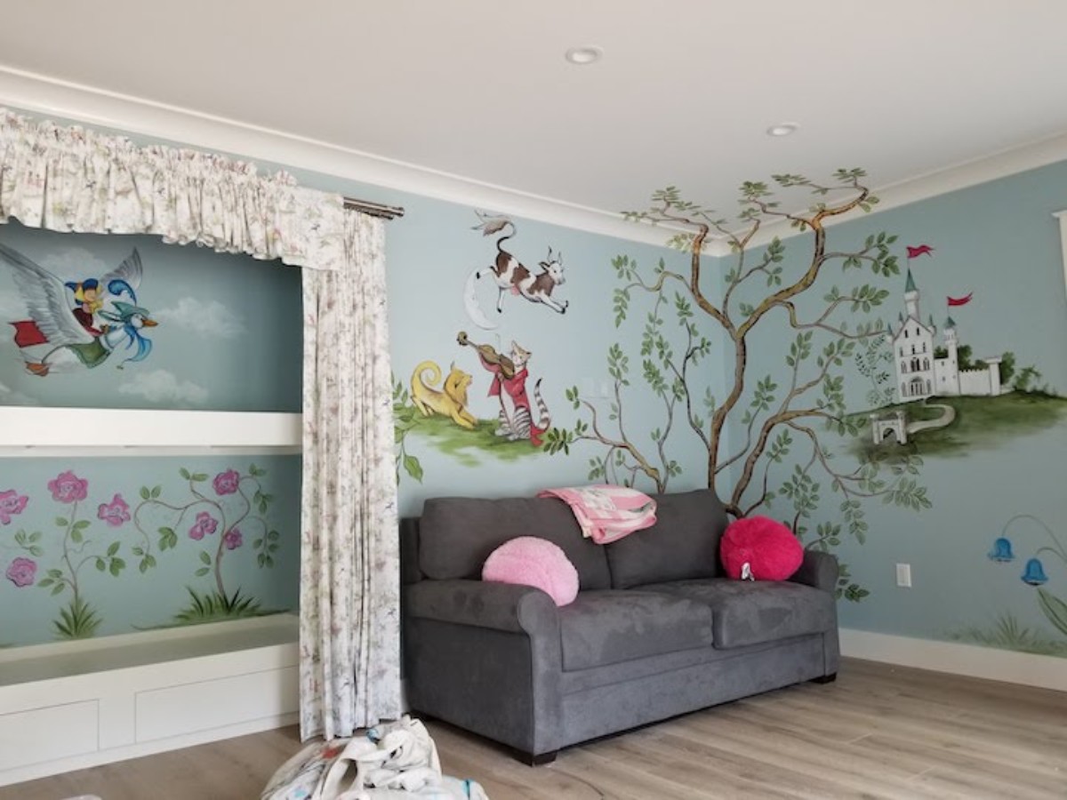 Kids Room Murals SF Bay Area Muralist
