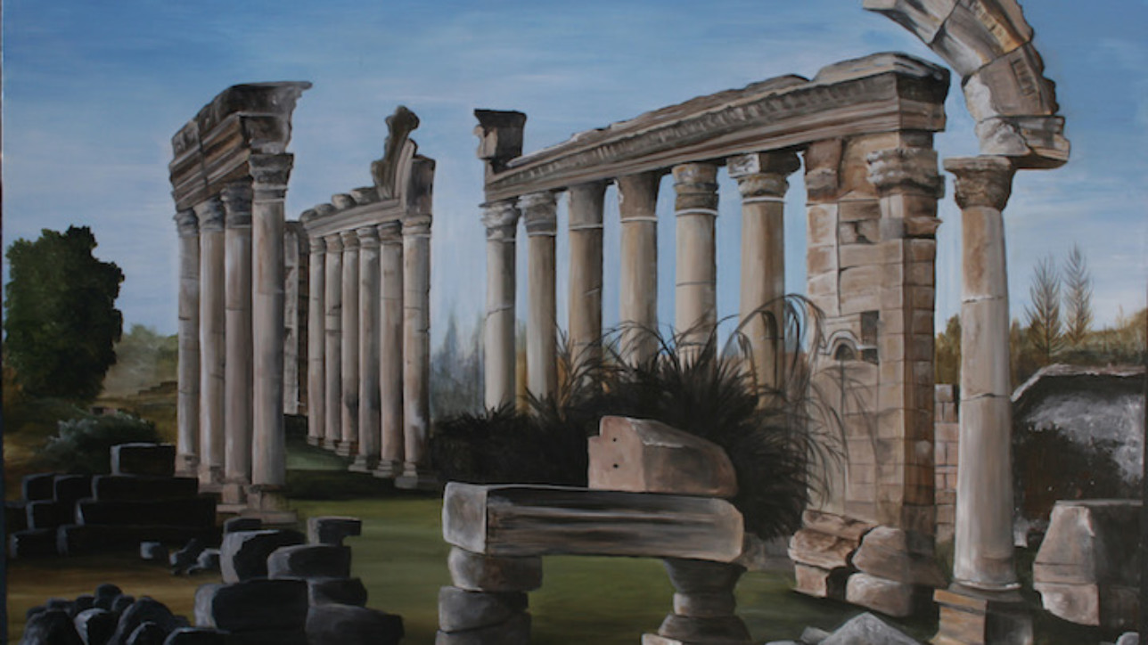 Ancient Ruins In Turkey Sf Bay Area Muralist