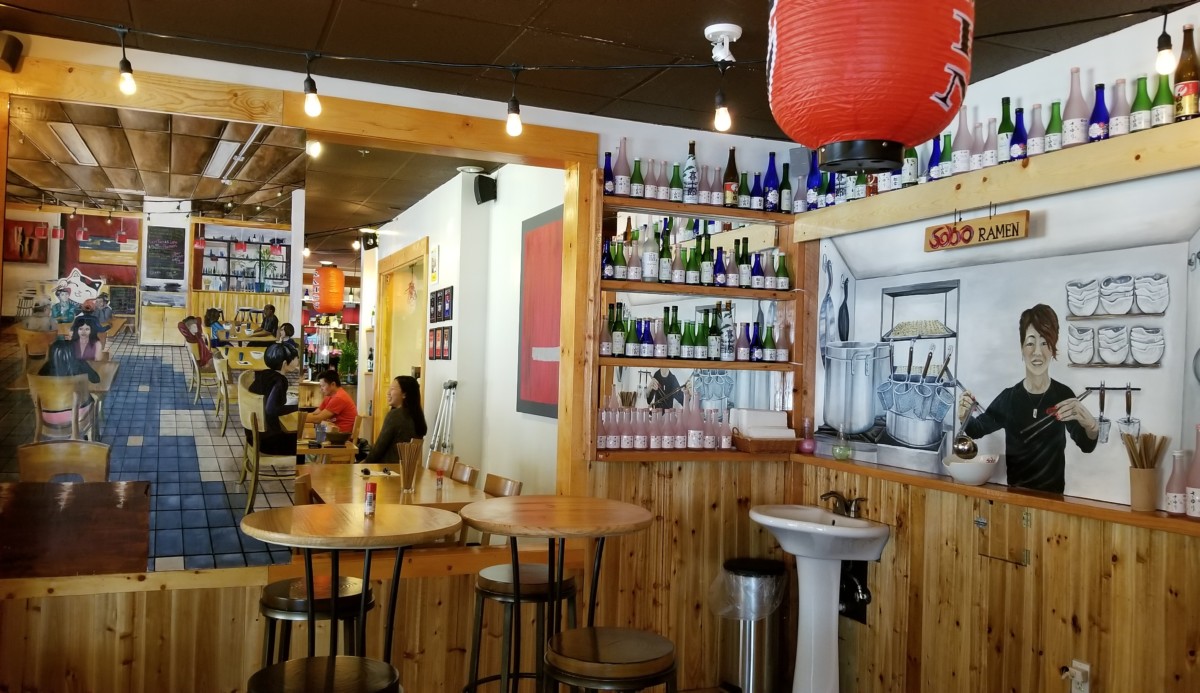 Mural, Sobo Ramen in Oakland